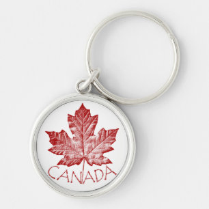 Canada Flagga Souvenir Nyckelring & Canada Maple L