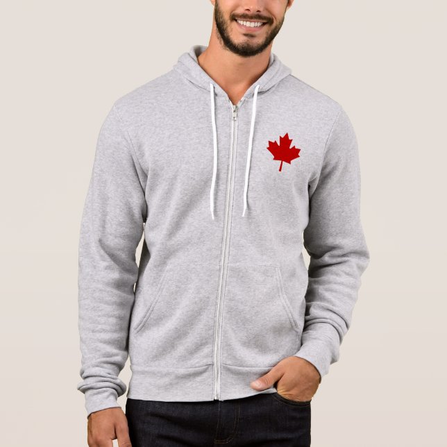 canada flagga t shirt (Framsida)