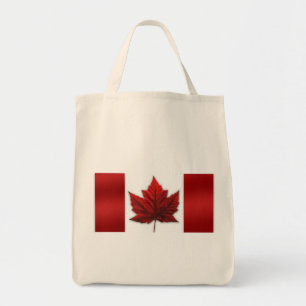 Canada Flagga Tote Bag Environmental Canada Tote B Tygkasse