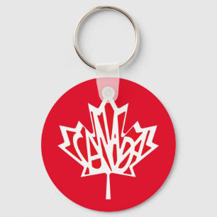 CANADA FLAGGA VERSION FRIE FRÅN Masanser Nyckelring