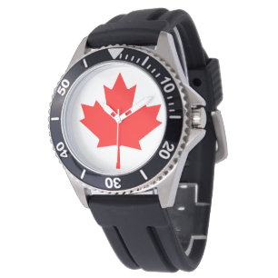Canada Flagga Watch Armbandsur