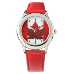 Canada Flagga Watch Canada Souvenir Wrist Watch Armbandsur