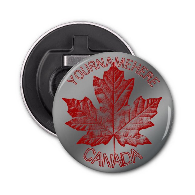 Canada Flaska Open Anpassningsbar Canada Souvenirs Flasköppnare (Framsidan)
