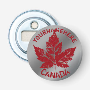 Canada Flaska Open er Anpassningsbar Coola Canada Flasköppnare
