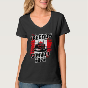 Canada Freedom Convoy 2022 Canadian Truckers Suppo T Shirt