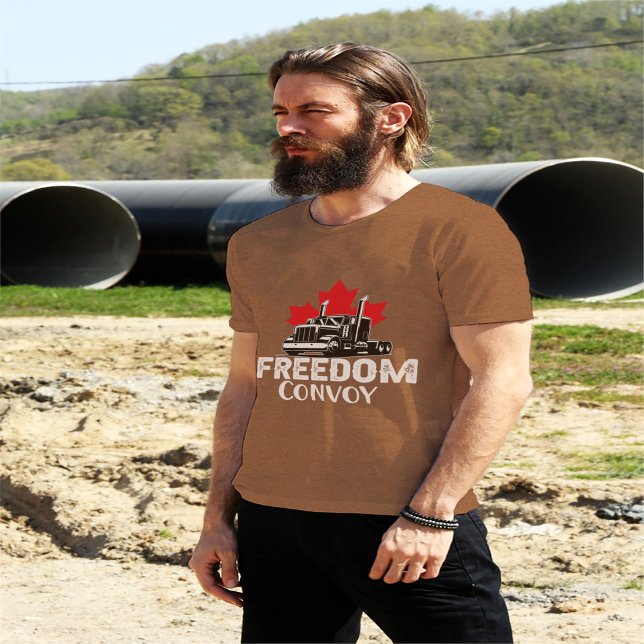 Canada Freedom Convoy 2022 Canadian Truckers Suppo T Shirt (Skapare uppladdad)