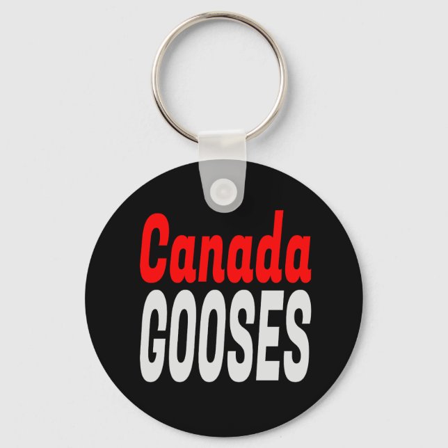 Canada Gåsen LetterKenny Roligt Nyhet Nyckelring (Framsida)