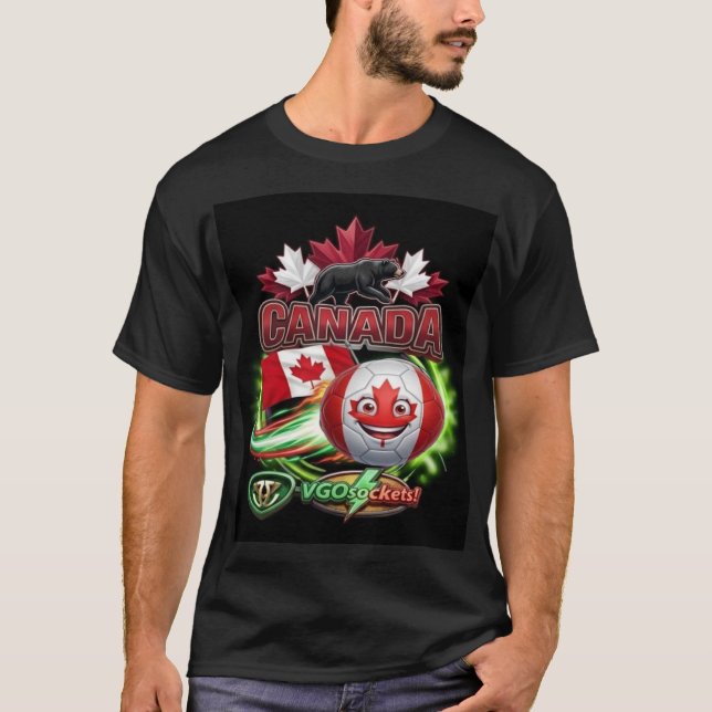 Canada-GBall01 T Shirt (Framsida)