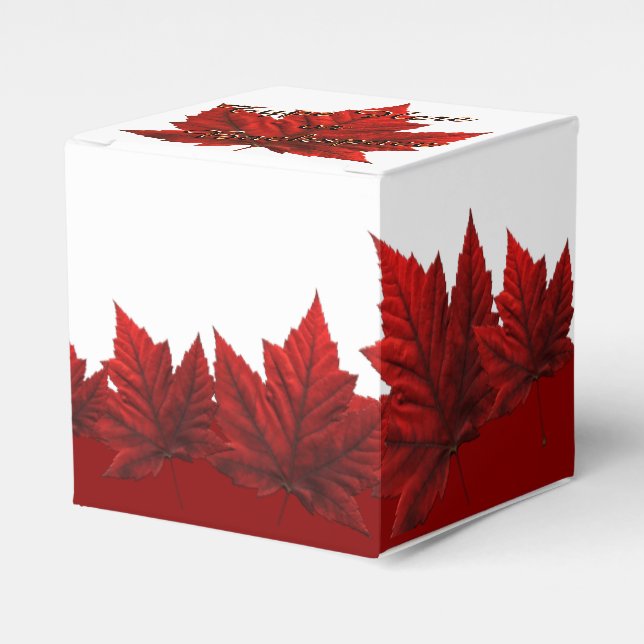 Canada Gift Box Personalize Canada Löv Gift Boxes Presentaskar (Framsidan Sidan)