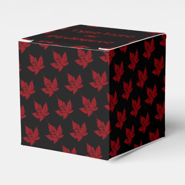 Canada Gift Box Personalize Coola Canada Gift Boxe Presentaskar (Framsidan Sidan)
