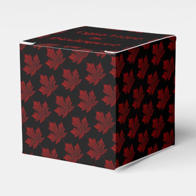 Canada Gift Box Personalize Coola Canada Gift Boxe Presentaskar (Framsidan Sidan)