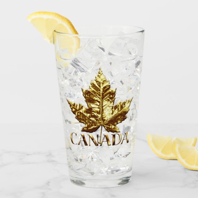 Canada Glass Guld Medal Canada Glass Anpassningsba Glaskopp (Framsida Ice)