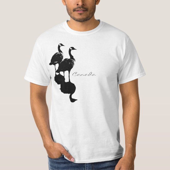 Canada Goose Souvenir T-shirts & Canada Shirts (Framsida)