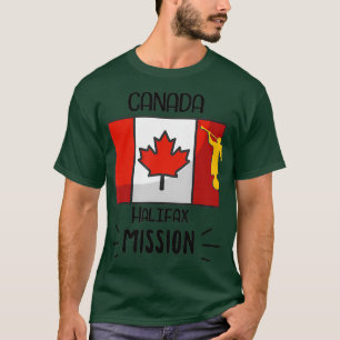 Canada Halifax Mormon LDS Uppdrag missionär T Shirt