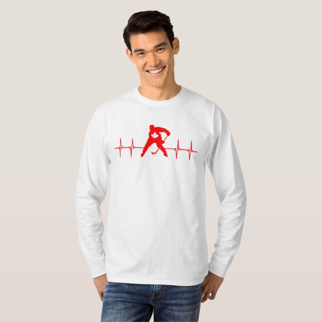 Canada Hockey T-Shirt (Hel framsida)