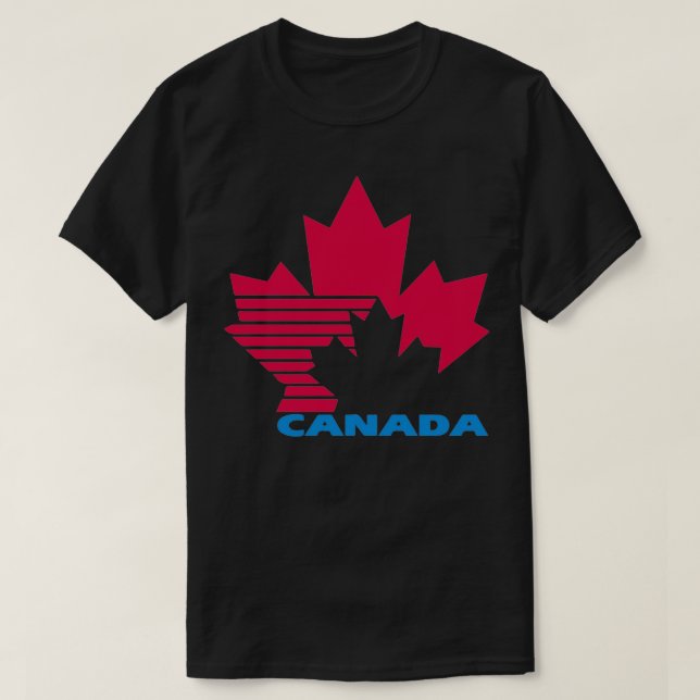 Canada Hockey Vintage T Shirt (Design framsida)
