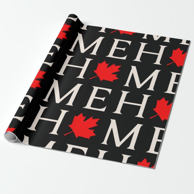canada home maple leaf canadian presentpapper (Utrullad)