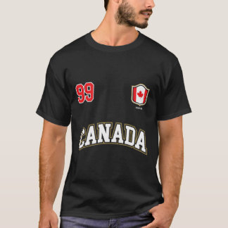 Canada Hoodie Number 99 Canadian Team Sports Hocke T Shirt