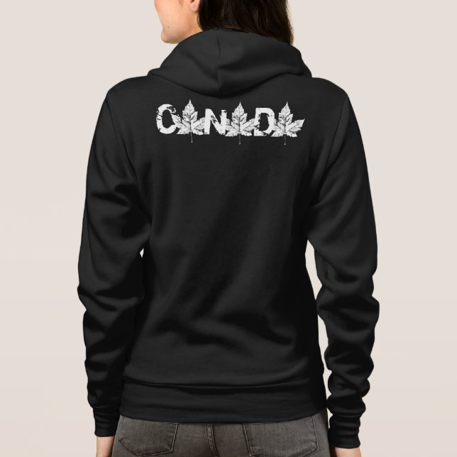 Canada Jacka Women's Canada Souvenir Jacka Custo T Shirt (Baksida)