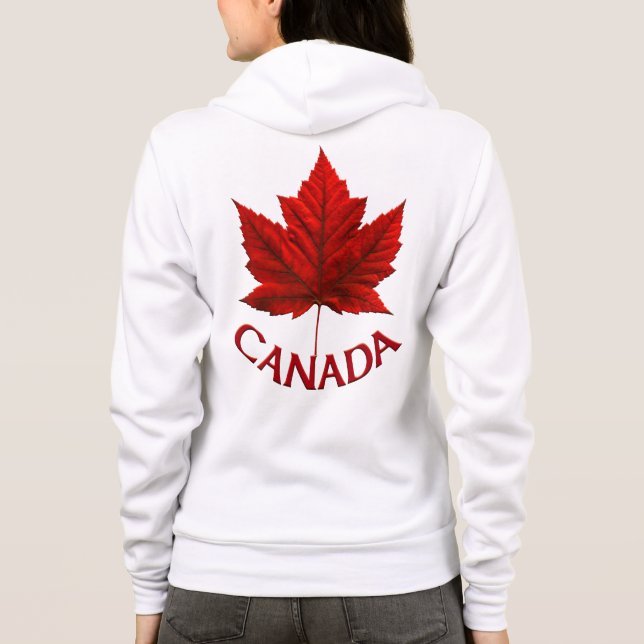Canada Jacka Women's Canada Souvenir Sport Jacka Tee (Baksida)