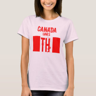 CANADA kärlek TH T-Shirt