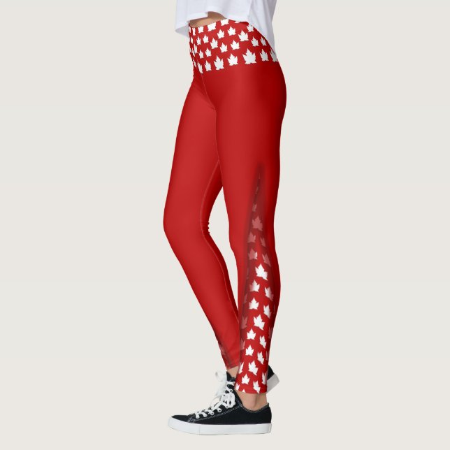 Canada Leggings Classic Kanada Souvenir Byxor (Vänster)