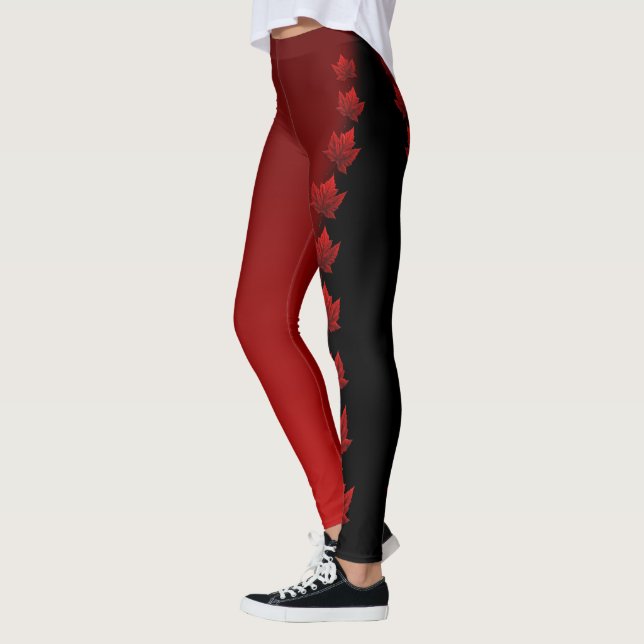 Canada Leggings Kanada Souvenir Byxor (Vänster)