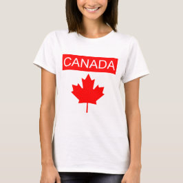 Canada lönnlöv Kvinnor T Shirt