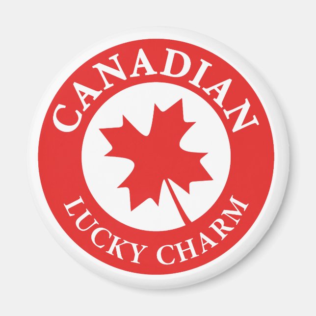 Canada Lucky Charm Luck ED. Series Magnet (Framsidan)
