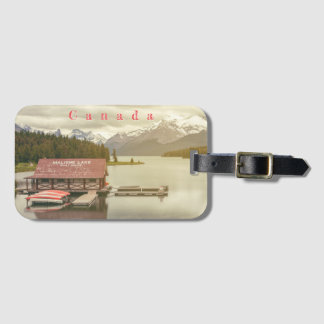 Canada Maligne Lake Boat House Bagagebricka