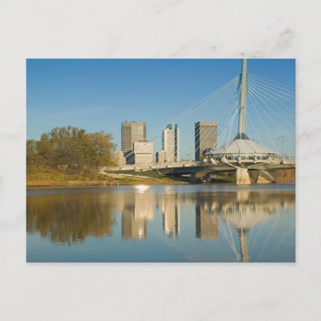 CANADA, Manitoba, Winnipeg: Esplanade Riel 2 Vykort (Framsida)