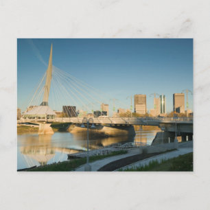 CANADA, Manitoba, Winnipeg: Esplanet Riel Vykort