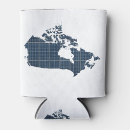 Canada Map with solar panel overlay