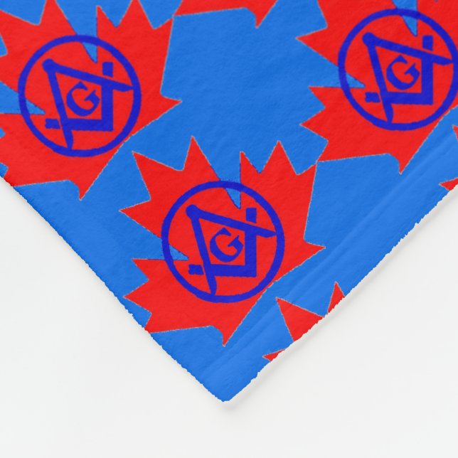 Canada Masonic Fleecefilt (Hörn)