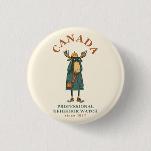 Canada Moose grannbor Watch Knapp