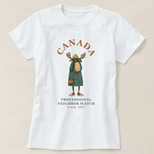 Canada Moose grannbor Watch T Shirt
