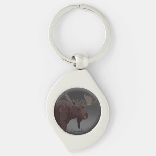 Canada Moose Nyckelring Anpassningsbar Canada Keyc