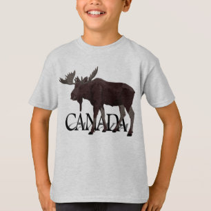 Canada Moose Shirts Kid Canadian Moose Sweatshirts Tee