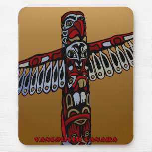 Canada Mousepad Souvenir Anpassningsbar Canada Art Musmatta