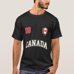 Canada Number 99 Canadian Team Sports Hockey Socce T Shirt
