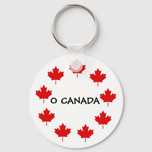 CANADA O CANADA NYCKELRING (Framsida)