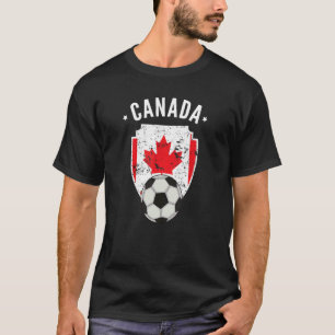 Canada Ocer Canada Flagga Football Canadian Pride T Shirt