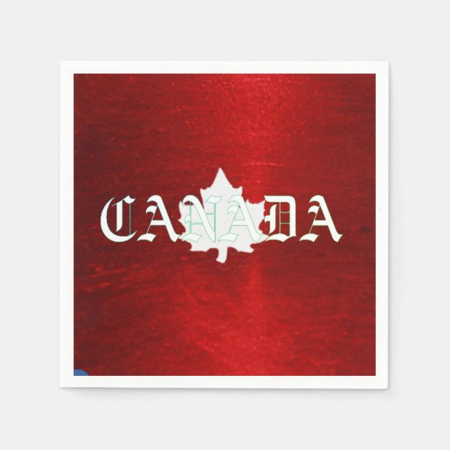 CANADA PAPPERSSERVETT (Framsidan)