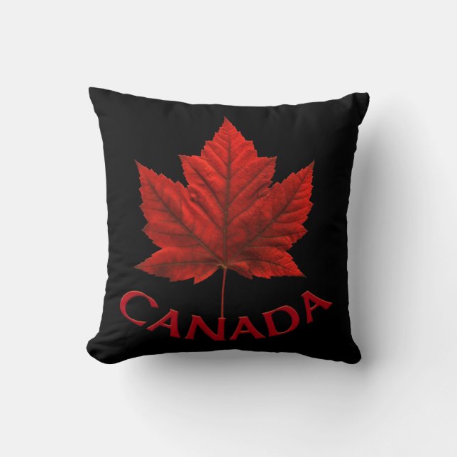 Canada Pillow Personlig Canadian Flagga Pillow Kudde (Framsida)