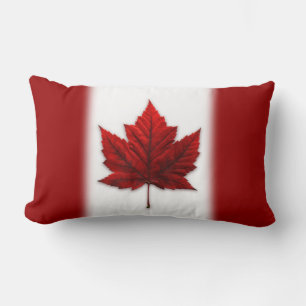 Canada Pillow Personlig Canadian Flagga Pillow Lumbarkudde
