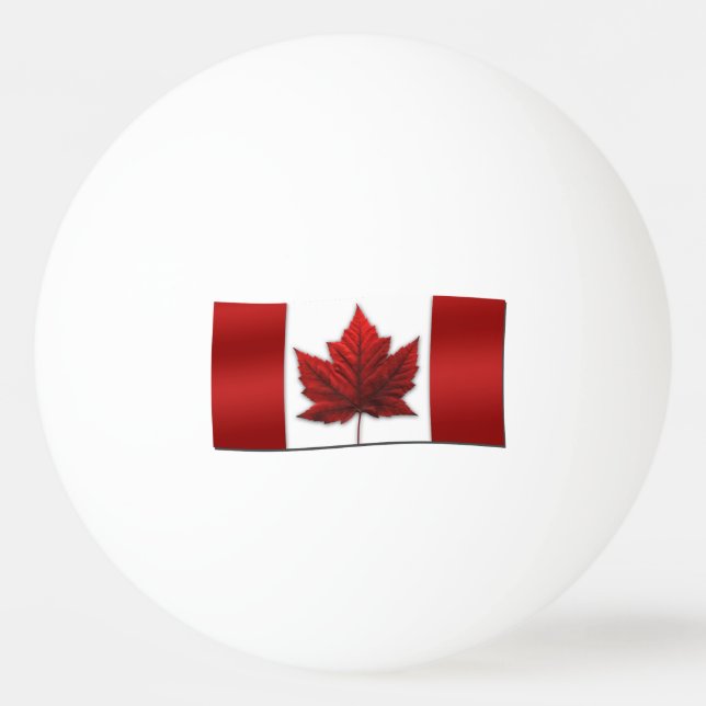Canada Ping Pong Boll Personlig Kanada Bollar (Framsidan)