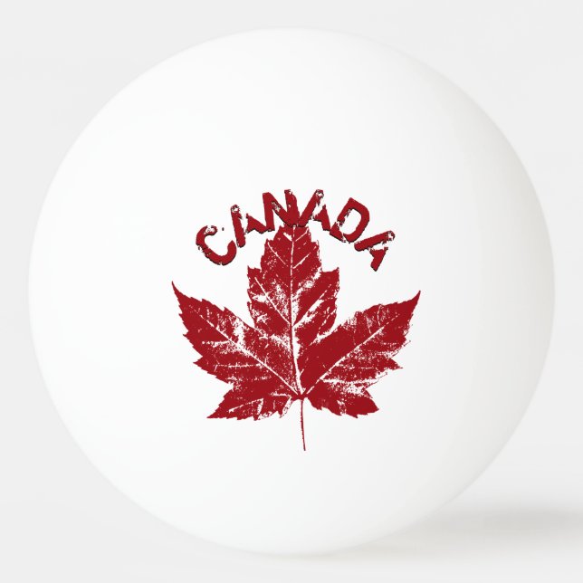 Canada Ping Pong Boll Personlig Kanada Bollar (Framsidan)