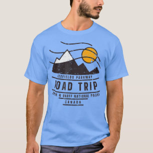 Canada Road Resa Japer Banff National Parker Vinta T Shirt