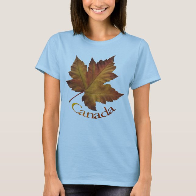 Canada Shirt Plus Storlekare Kanada Baseball Jerse Tee Shirt (Framsida)
