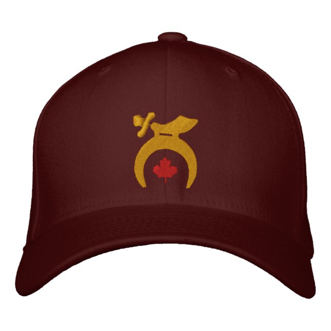 Canada Shriner Broderad Keps (Framsida)